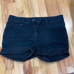 BDG shortie in black denim